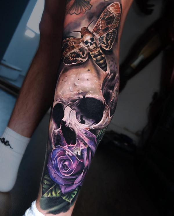 130 Awesome Skull Tattoo Designs