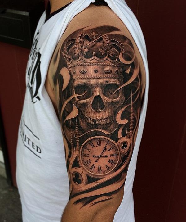 130 Awesome Skull Tattoo Designs