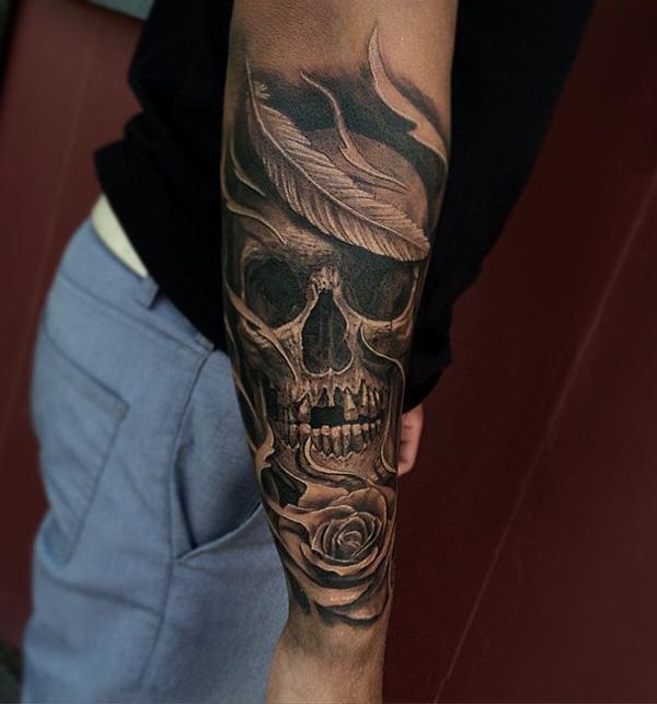130 Awesome Skull Tattoo Designs