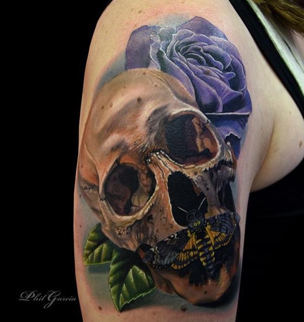 130 Awesome Skull Tattoo Designs