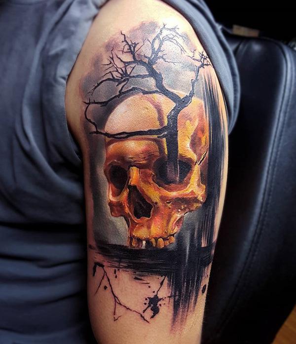 130 Awesome Skull Tattoo Designs
