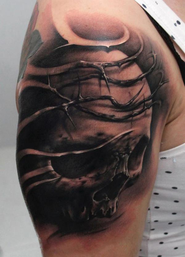 130 Awesome Skull Tattoo Designs