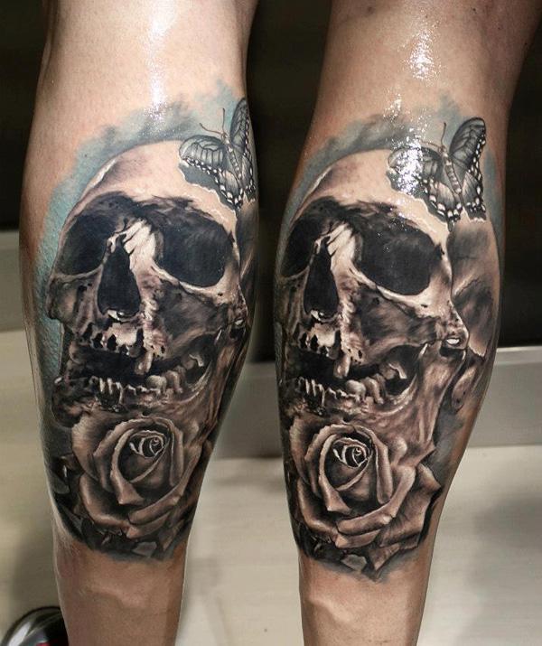 130 Awesome Skull Tattoo Designs