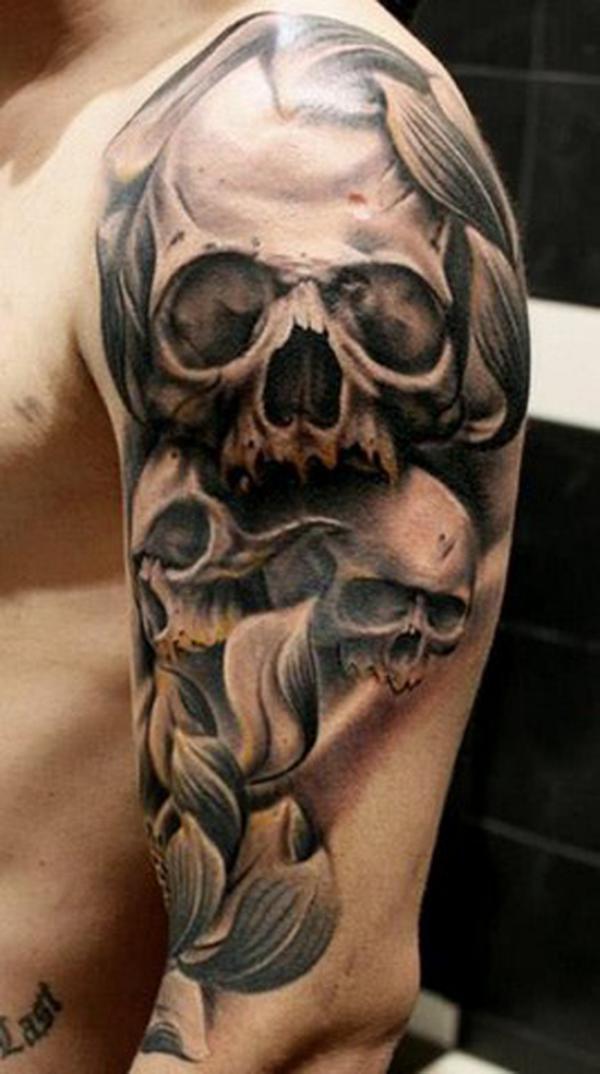 130 Awesome Skull Tattoo Designs