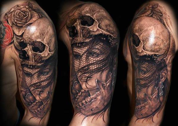 130 Awesome Skull Tattoo Designs