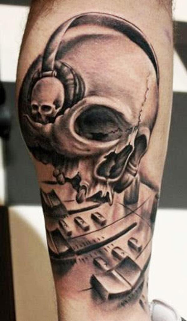 130 Awesome Skull Tattoo Designs
