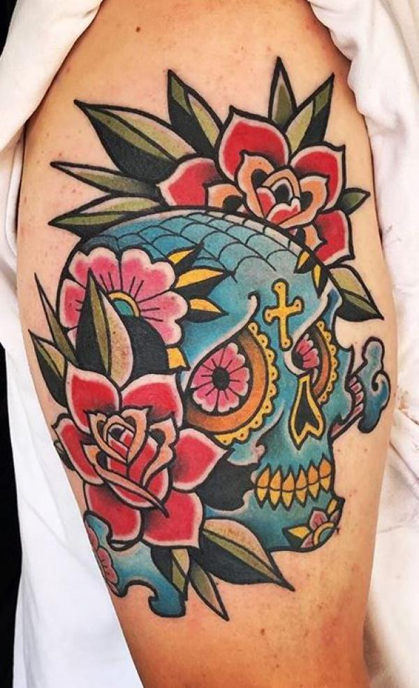 130 Awesome Skull Tattoo Designs