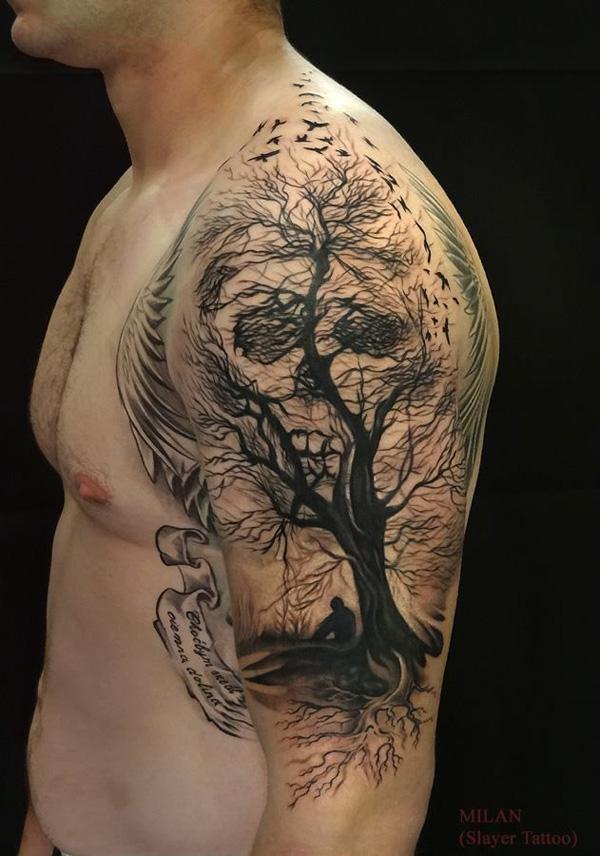 130 Awesome Skull Tattoo Designs