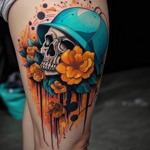 130 Awesome Skull Tattoo Designs