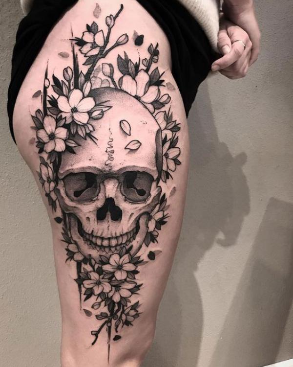 130 Awesome Skull Tattoo Designs