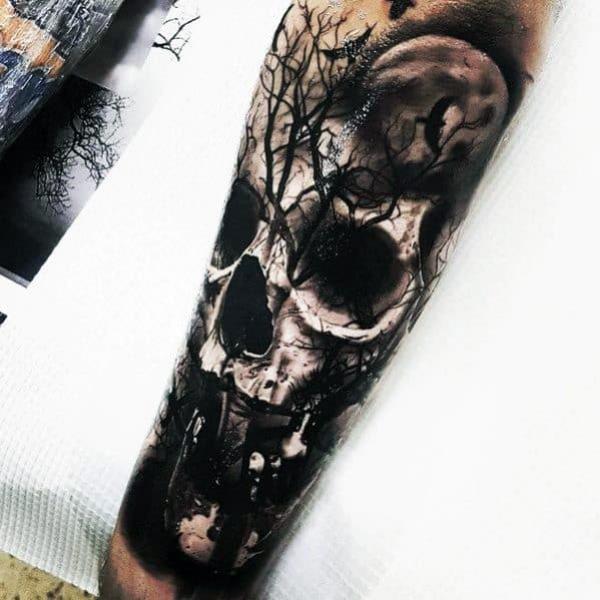 130 Awesome Skull Tattoo Designs