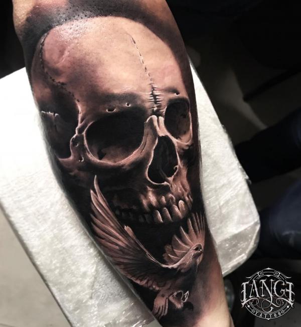 130 Awesome Skull Tattoo Designs