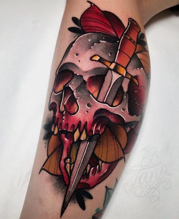 130 Awesome Skull Tattoo Designs