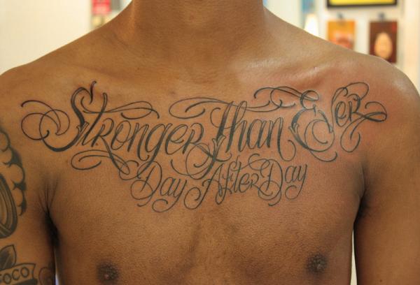 70 Awesome Tattoo Fonts Designs