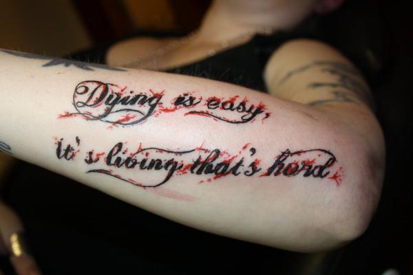 70 Awesome Tattoo Fonts Designs