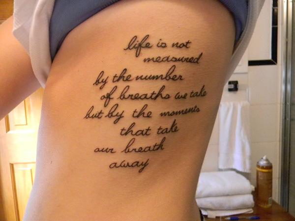 70 Awesome Tattoo Fonts Designs