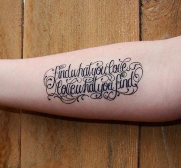 70 Awesome Tattoo Fonts Designs