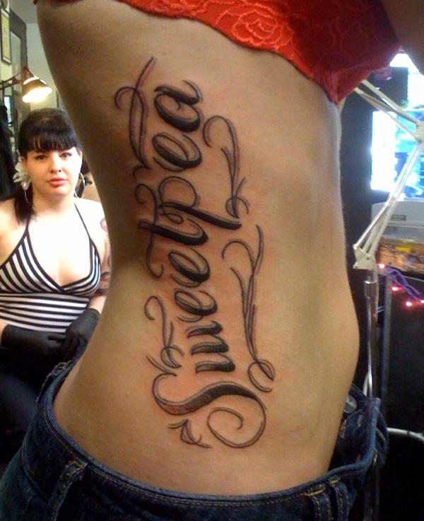 70 Awesome Tattoo Fonts Designs
