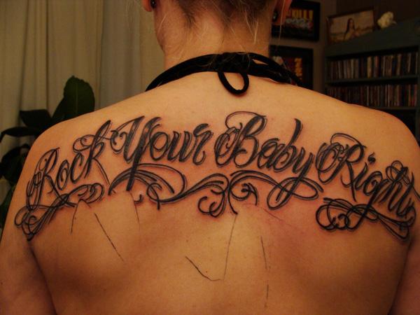 70 Awesome Tattoo Fonts Designs