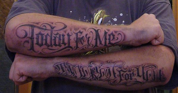 70 Awesome Tattoo Fonts Designs
