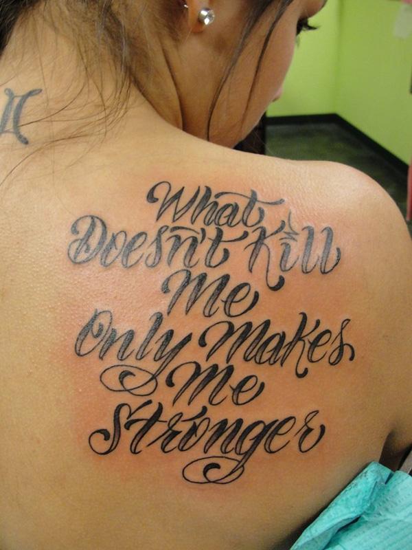 70 Awesome Tattoo Fonts Designs