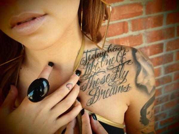 70 Awesome Tattoo Fonts Designs