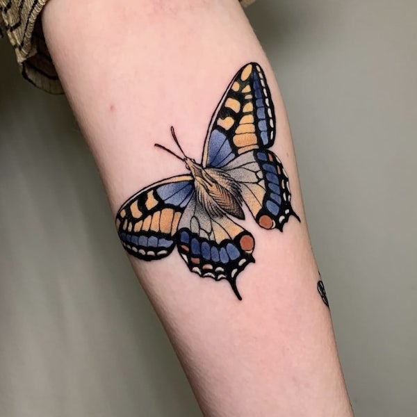 120+ Amazing Butterfly Tattoo Designs
