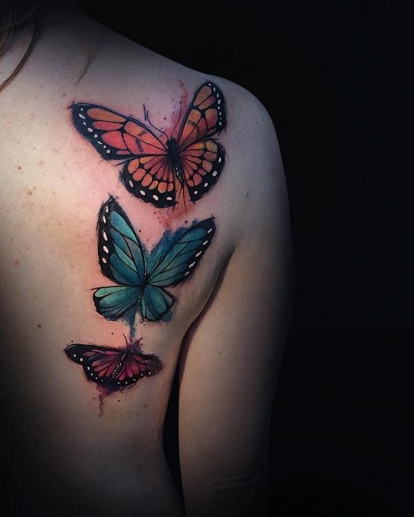 120+ Amazing Butterfly Tattoo Designs