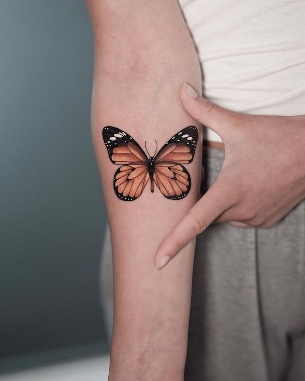 120+ Amazing Butterfly Tattoo Designs