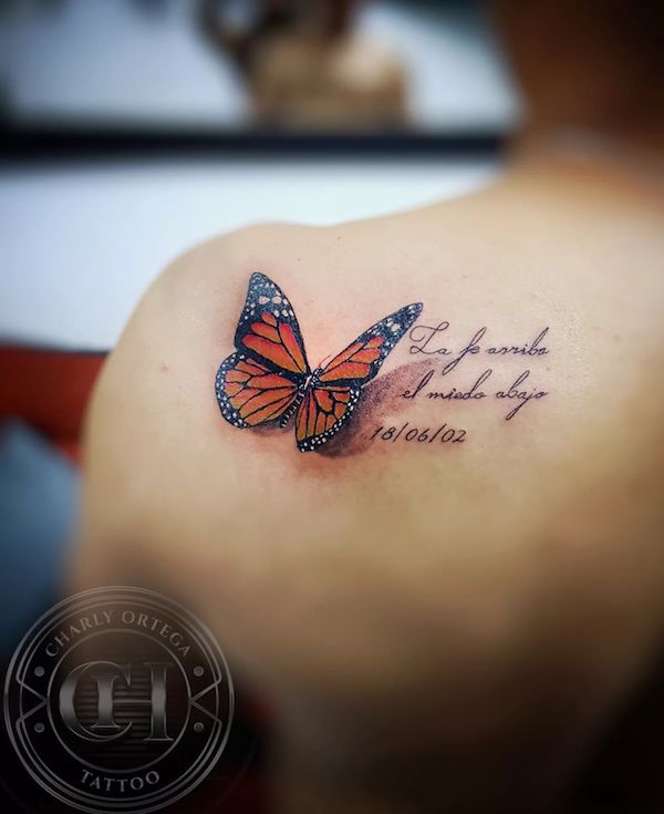 120+ Amazing Butterfly Tattoo Designs