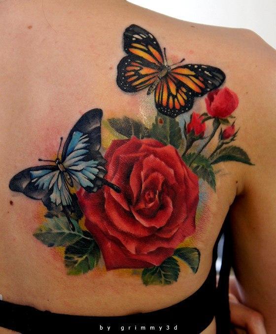120+ Amazing Butterfly Tattoo Designs