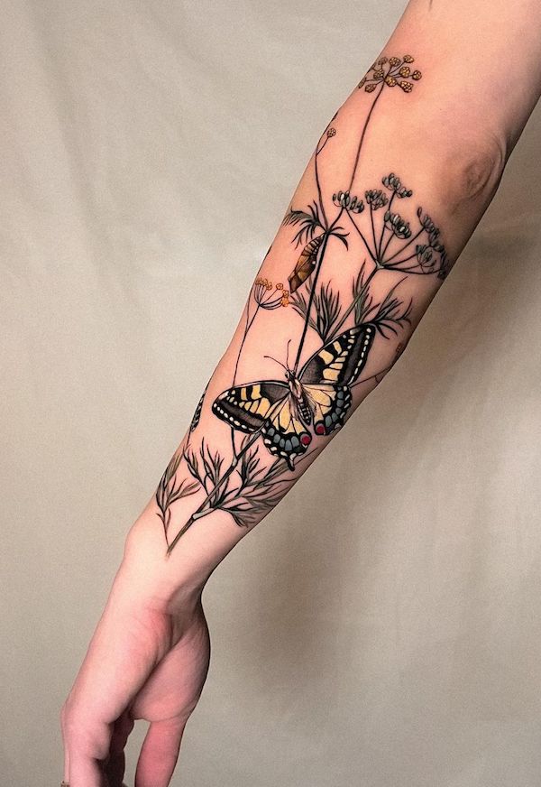 120+ Amazing Butterfly Tattoo Designs