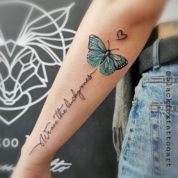 120+ Amazing Butterfly Tattoo Designs