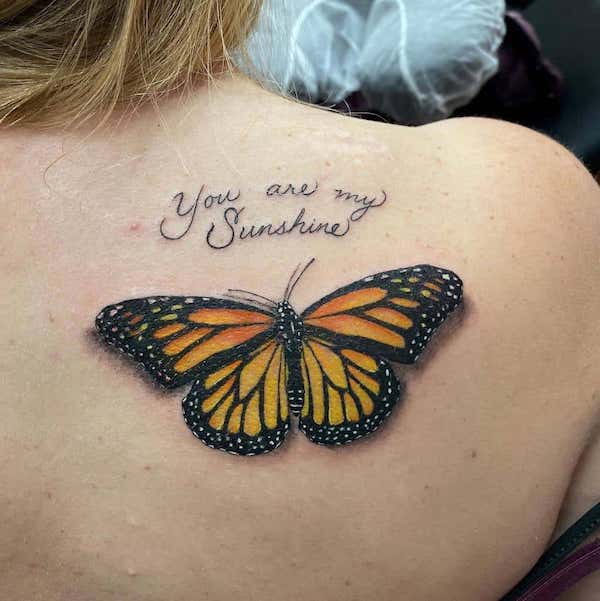 120+ Amazing Butterfly Tattoo Designs