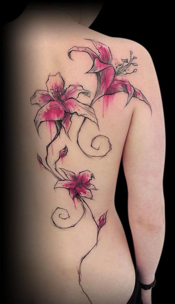 90 Awesome Lily Tattoo Designs with Meaning