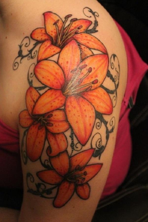 90 Awesome Lily Tattoo Designs with Meaning