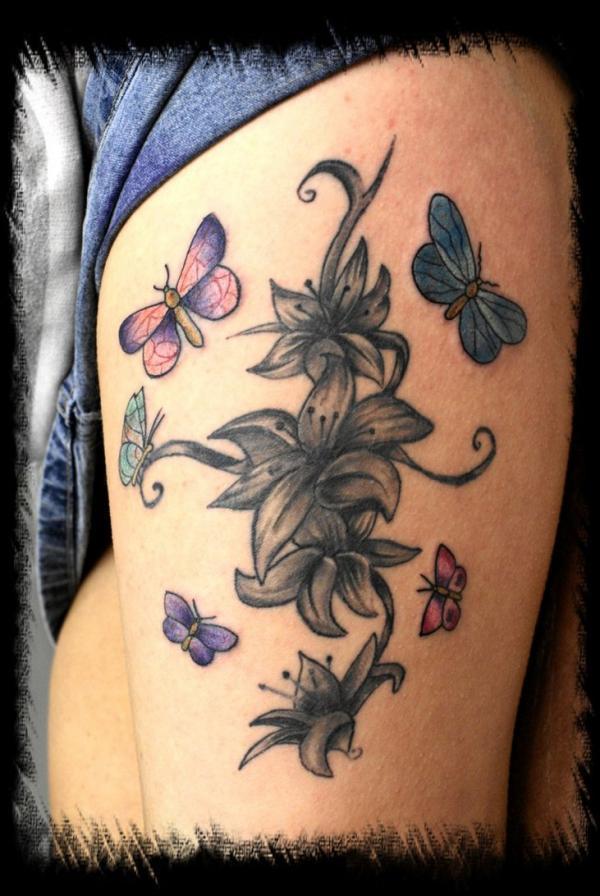 90 Awesome Lily Tattoo Designs with Meaning