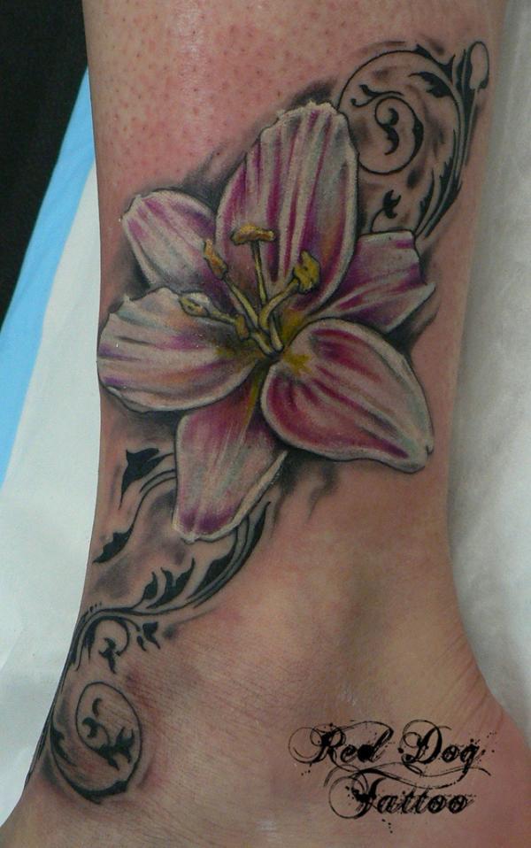 90 Awesome Lily Tattoo Designs with Meaning