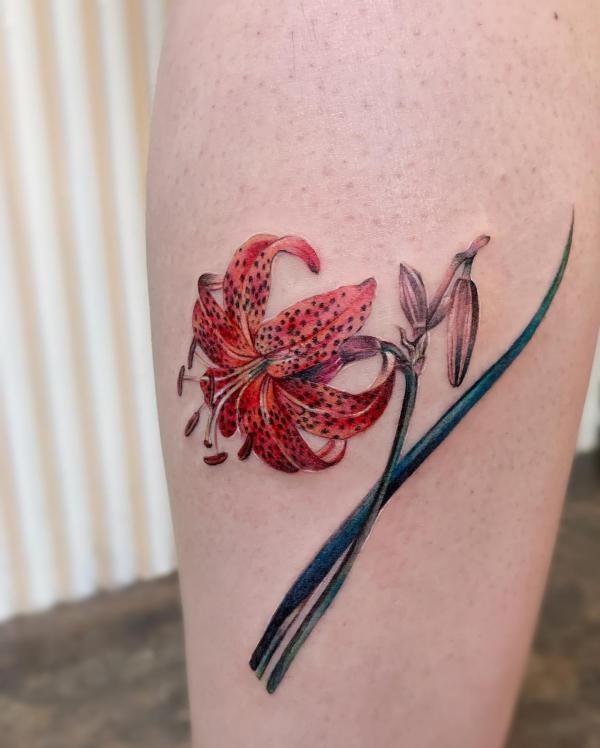 90 Awesome Lily Tattoo Designs with Meaning