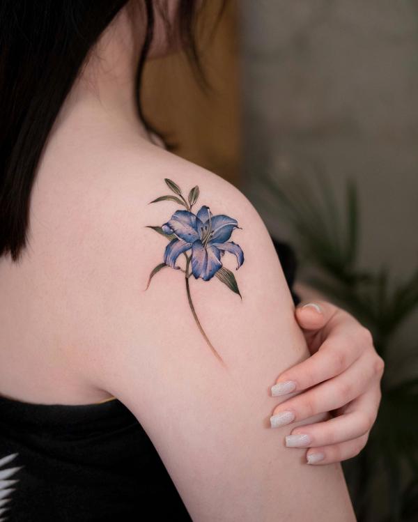 90 Awesome Lily Tattoo Designs with Meaning