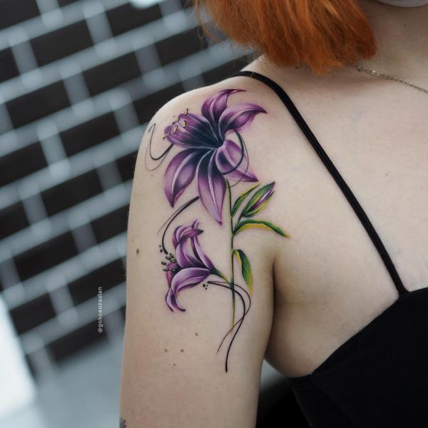 90 Awesome Lily Tattoo Designs with Meaning