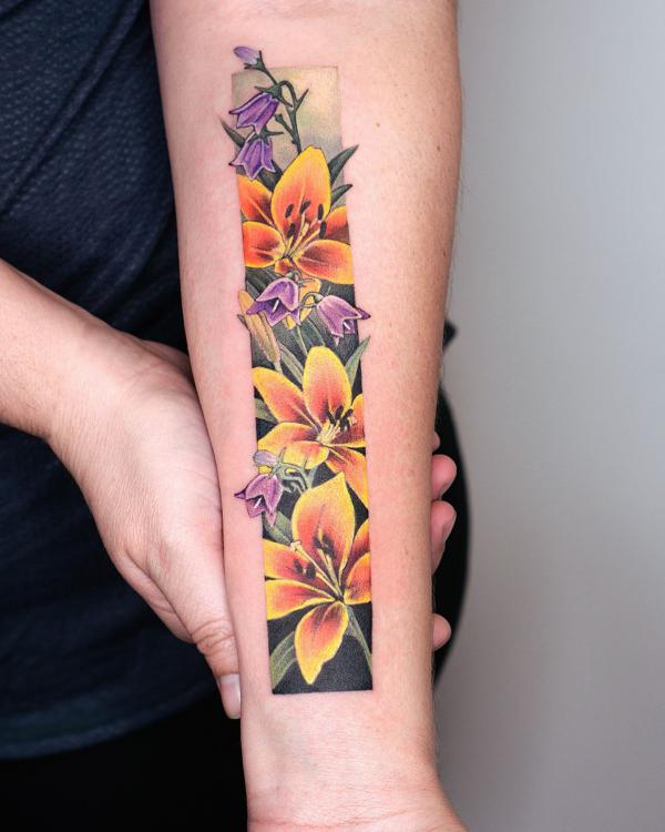 90 Awesome Lily Tattoo Designs with Meaning