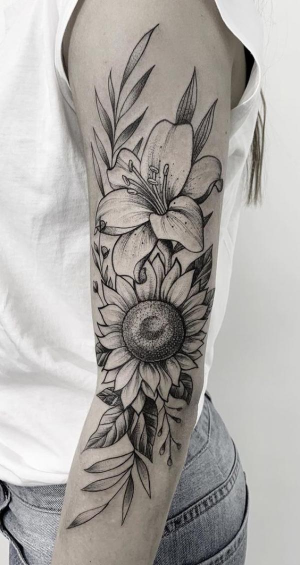 90 Awesome Lily Tattoo Designs with Meaning