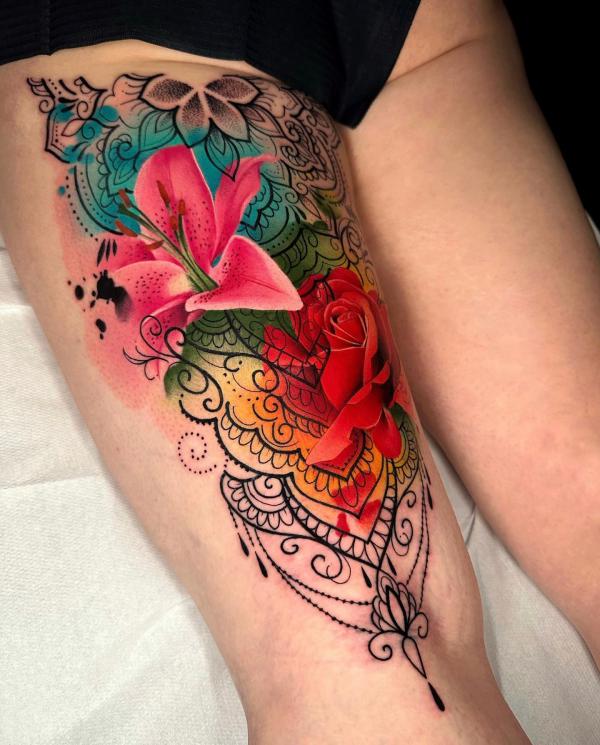 90 Awesome Lily Tattoo Designs with Meaning