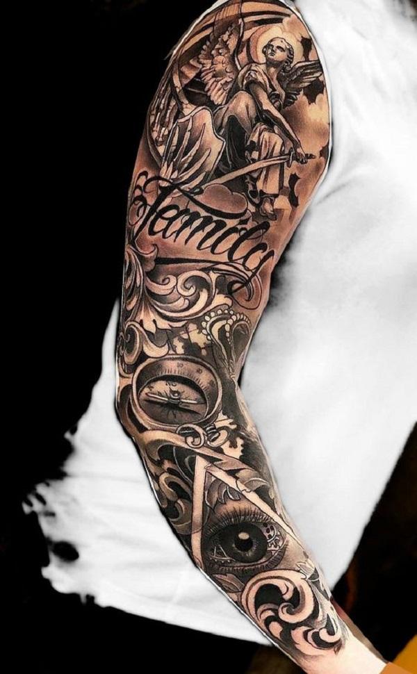 60 Holy Angel Tattoo Designs