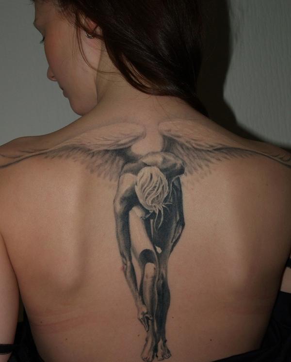 60 Holy Angel Tattoo Designs