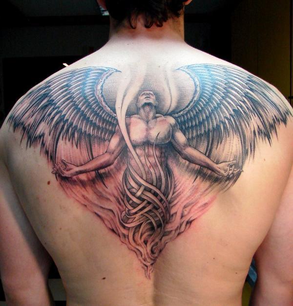 60 Holy Angel Tattoo Designs