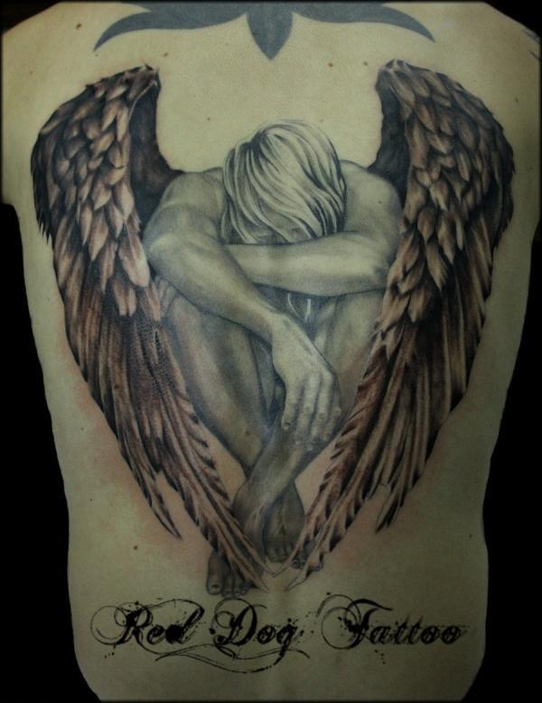 60 Holy Angel Tattoo Designs