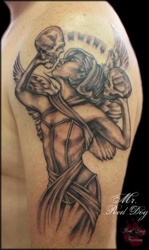 60 Holy Angel Tattoo Designs