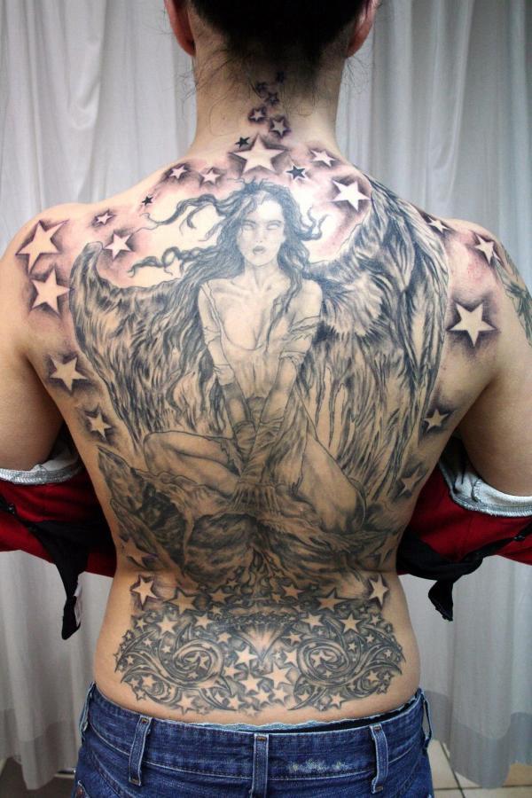60 Holy Angel Tattoo Designs